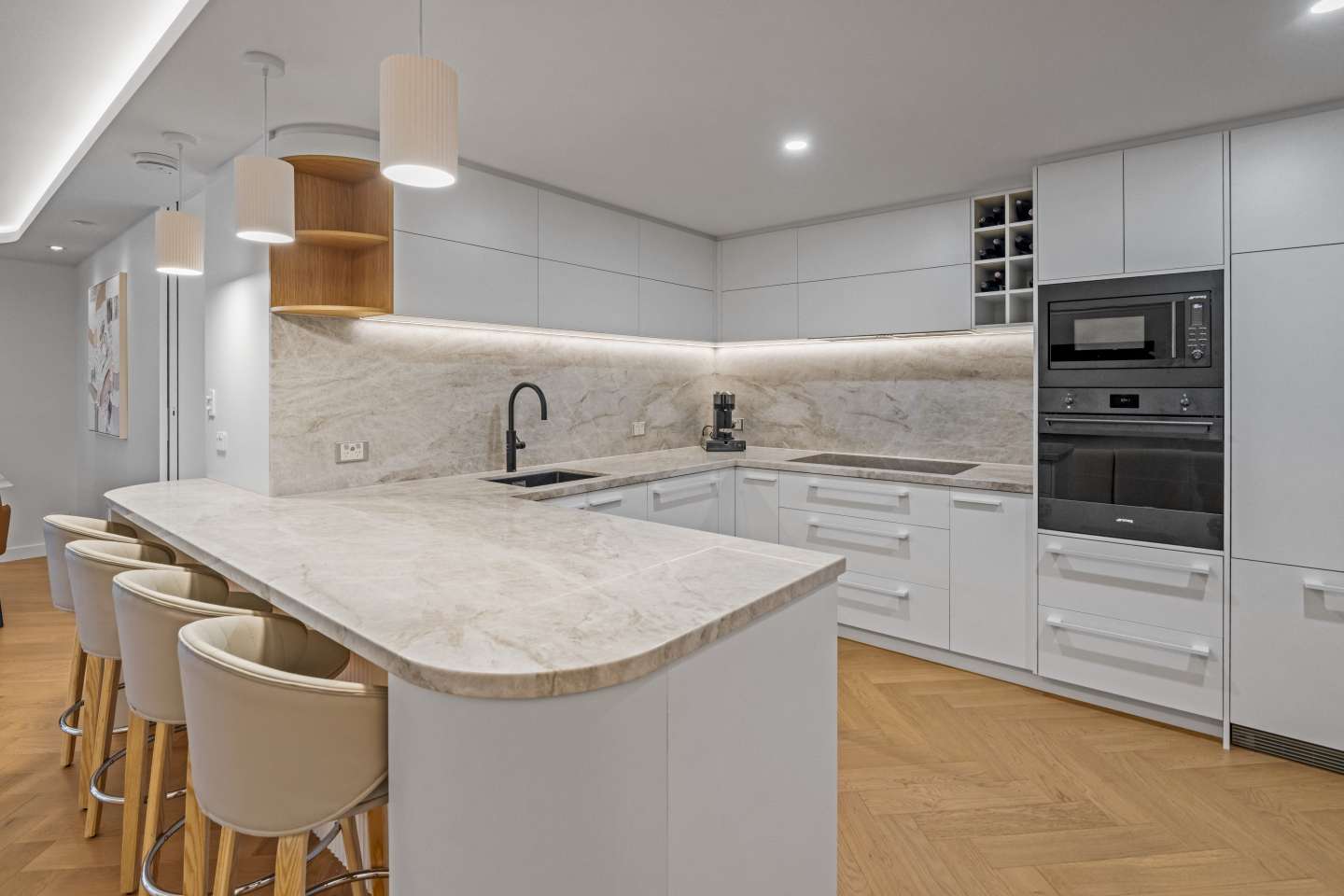 Luxury Unit Renovation - Kitchen