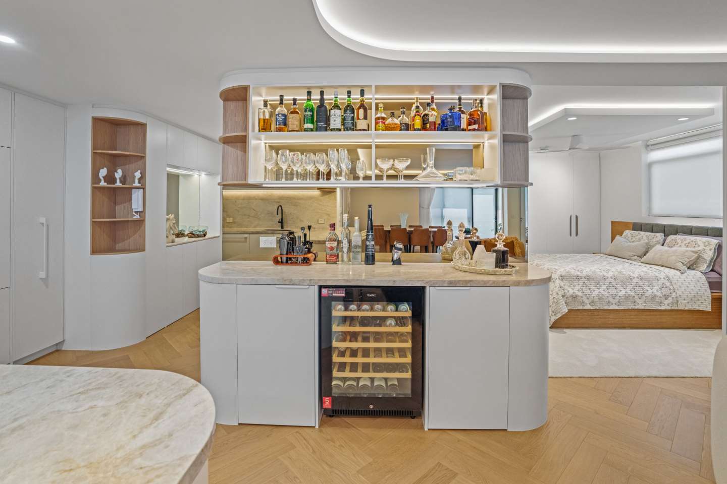 Luxury Unit Renovation - Bar
